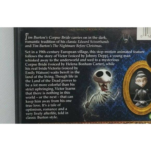 Tim Burton's Corpse Bride [Widescreen Edition] Drama DVD No Scratches Clean - Picture 5 of 9